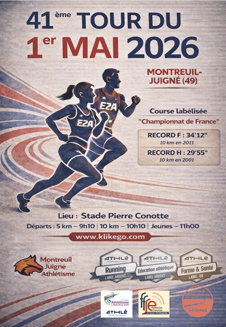 Affiche Tour de Montreuil-Juigné 2026