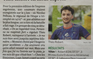 Théo Robert en mode express